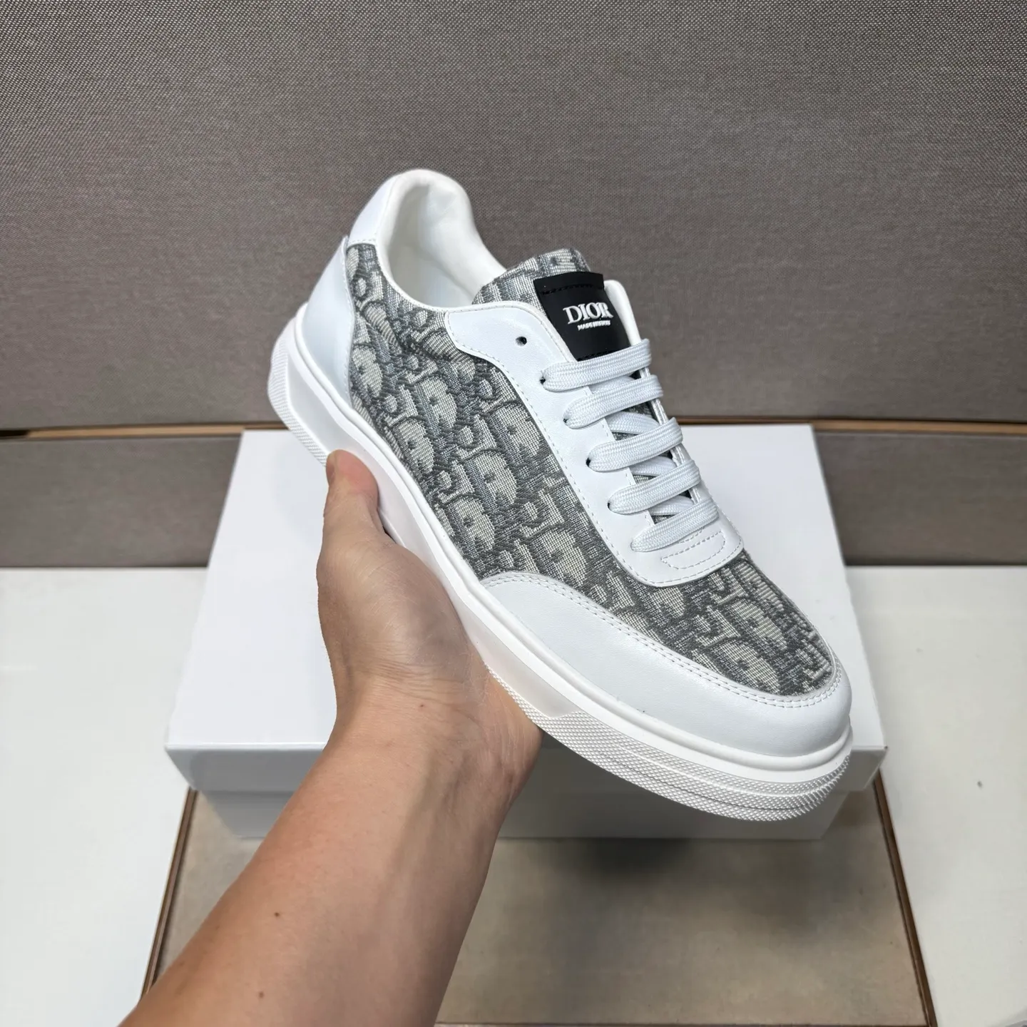 ⬛️Men's shoes 💰p400 [Dior~] Men's casual shoes 2025z cabinet sales simultaneously 🔶Size: 38-44#️⃣ 🔷3 colors🔜The upper is made of multi-material splicing ➕Genuine leather lining, comfortable and breathable, sole: original comfortable and wear-resistant outsole, ⚠️real thing📱photographed🎬real thing is better📢📢📢